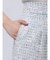 【セットアップ対応】ツイードタックショートパンツ