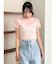 レースキャミレイヤードTシャツ