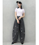 レースキャミレイヤードTシャツ