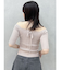 サイドクロスオープンボレロニット