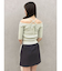 サイドクロスオープンボレロニット