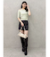 サイドクロスオープンボレロニット