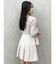 【セットアップ対応】ボックスプリーツカットミニスカート
