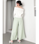 ハイウエストワイドパンツ