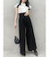 ハイウエストワイドパンツ