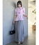 ハイウエストワイドパンツ