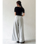 ハイウエストワイドパンツ