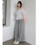 ハイウエストワイドパンツ