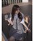 レイヤードシャツミニワンピース