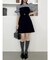 レイヤードシャツミニワンピース