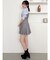 レイヤードシャツミニワンピース