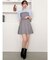 レイヤードシャツミニワンピース