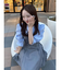 レイヤードシャツミニワンピース