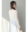 レースホックショートカーデ