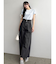 リボンスリーブロゴTシャツ