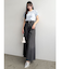 リボンスリーブロゴTシャツ