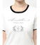 リボンスリーブロゴTシャツ