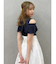 ツイストシアーチェックコルセットワンピース