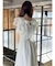 【WEB限定】バックリボンレースノースリワンピース