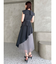 【新色ブラウン登場/再々生産】アシメプリーツトレンチワンピース