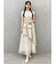 【新色ブラウン登場/再々生産】アシメプリーツトレンチワンピース