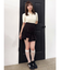 ナナメリボンミニスカート