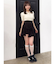 ナナメリボンミニスカート