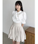 【再生産/新色登場】マルチボタンデザインブラウス