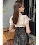 【復刻/WEB限定】シアーチェックコルセットワンピース