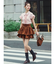 シュリンクフラワーフリルシャツ