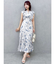 【新色登場】パイピングフラワープリーツワンピース