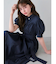 【POLO BCSコラボ/再生産】コルセットスウィッチングシャツワンピース
