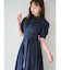 【POLO BCSコラボ/再生産】コルセットスウィッチングシャツワンピース