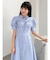【POLO BCSコラボ/再生産】コルセットスウィッチングシャツワンピース