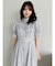 【POLO BCSコラボ/再生産】コルセットスウィッチングシャツワンピース