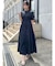【POLO BCSコラボ/再生産】コルセットスウィッチングシャツワンピース