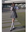 レイヤードシャツミニワンピース