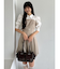 レイヤードシャツミニワンピース