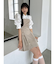 レイヤードシャツミニワンピース