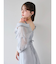 レイヤードシャツドッキングワンピース