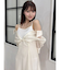 レイヤードシャツドッキングワンピース