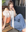 ネックピース付チュールブラウス