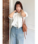 リボンネームデニムパンツ