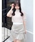2WAYバックリボンヘアリーニット