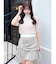 2WAYバックリボンヘアリーニット