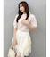 2WAYバックリボンヘアリーニット