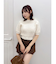 2WAYバックリボンヘアリーニット