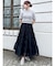 2WAYバックリボンヘアリーニット