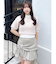 2WAYバックリボンヘアリーニット