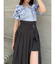 パンツレイヤードプリーツスカート